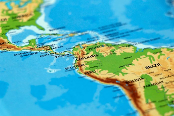 Map of Latin America