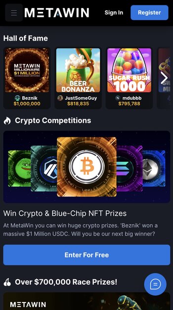 metawin - crypto casino