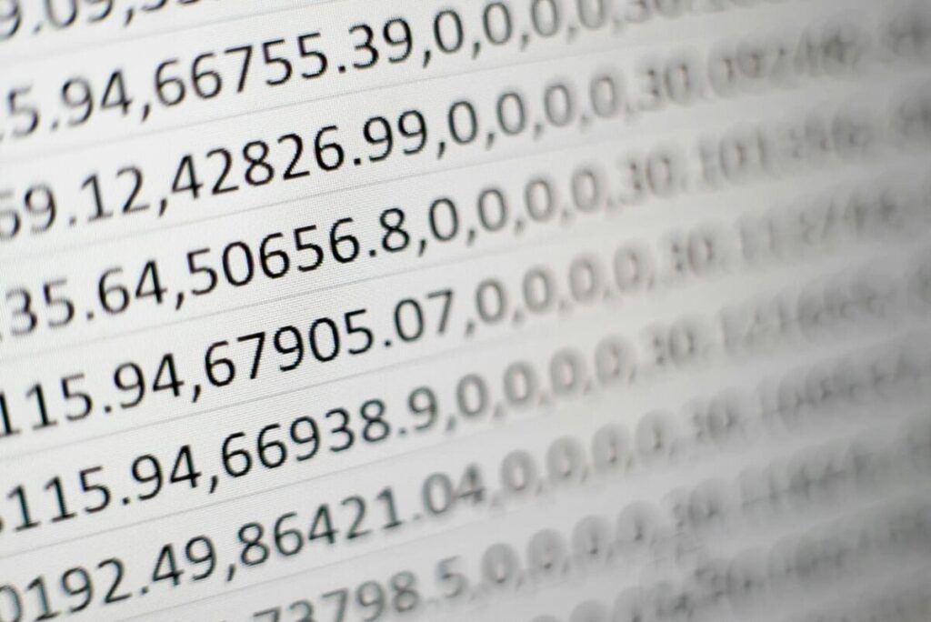Numbers on a Page