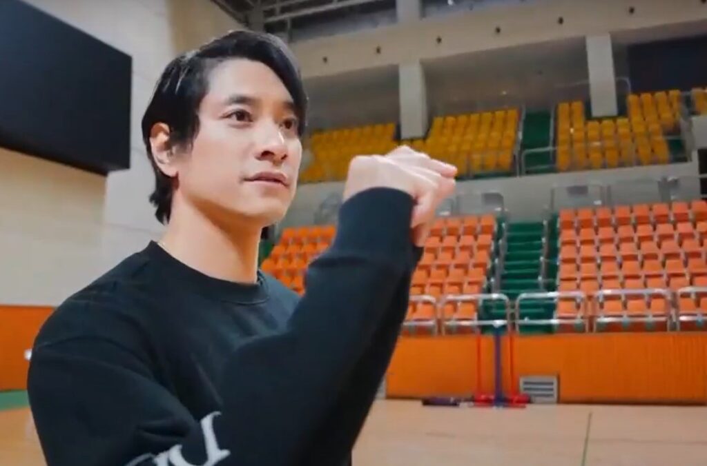 Kim Yo Han on a recent TV show.