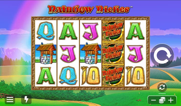 Rainbow Riches slot in the UK