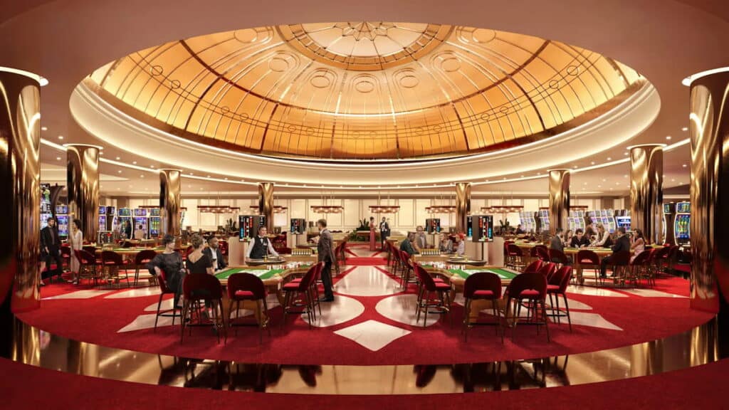 Caesars Palace Times Square Casino artist rendering