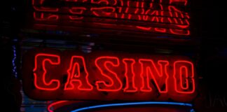 Casino signage
