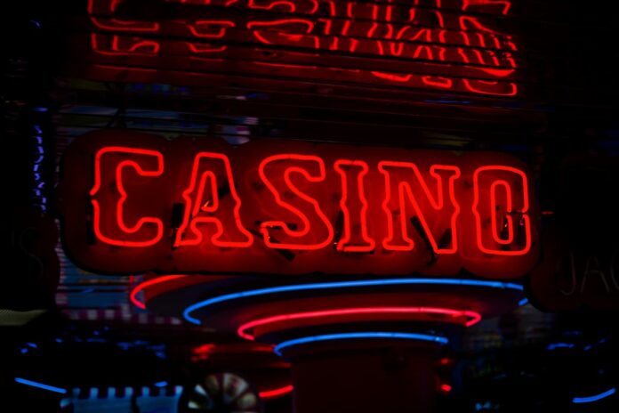Casino signage