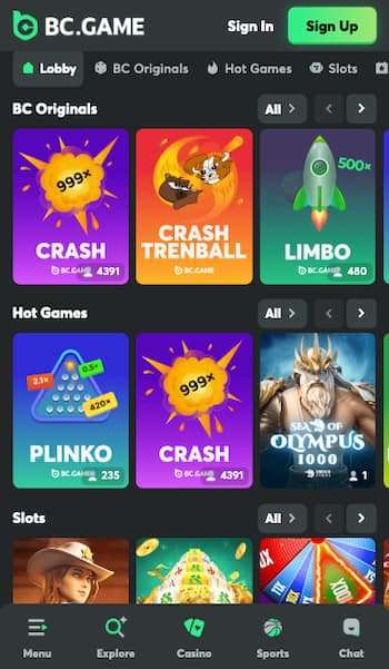 Best slots app for casino games, BC.Game casino