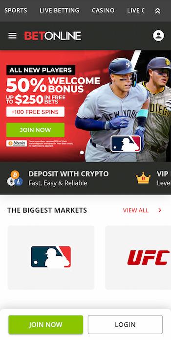 BetOnline sportsbook