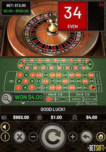 Betwhale zoom roulette