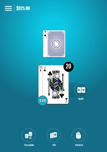 Double Deck Blackjack gameplay