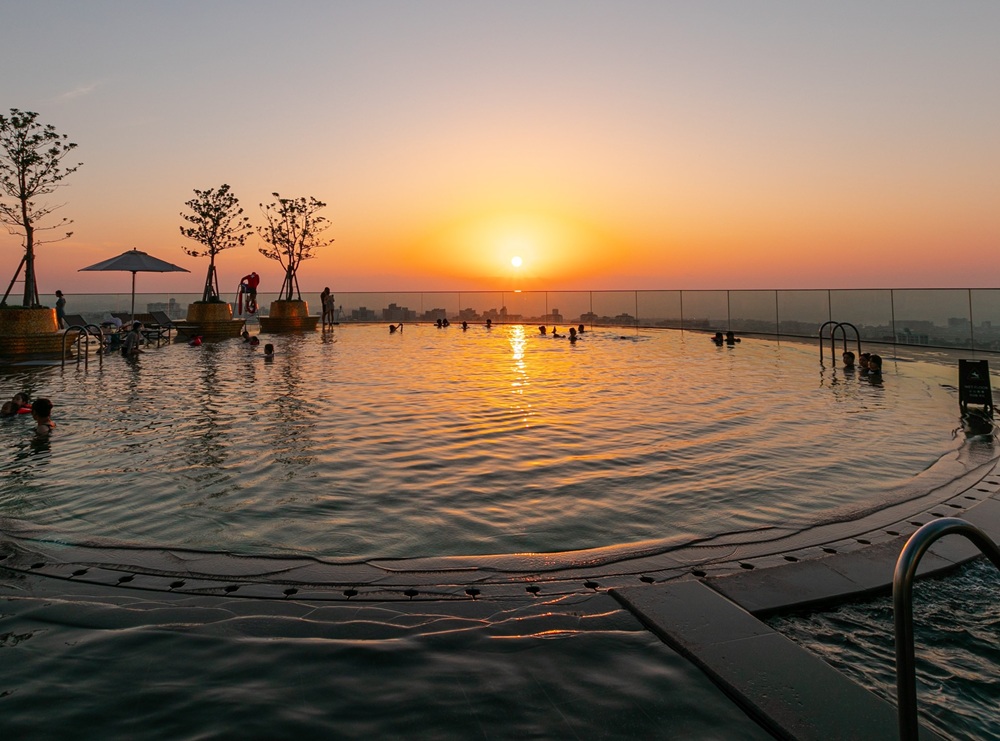 The Jeju Dream Tower resort in Jeju, South Korea.