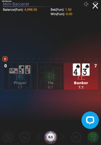 Provably fair Baccarat at USDT casinos