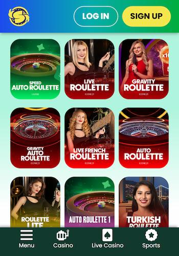 Samba Slots roulette