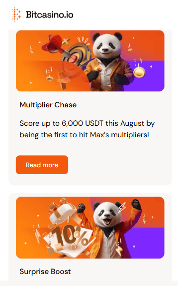 bitcasino promo page