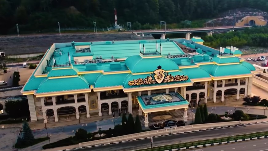 A casino in the Krasnaya Polyana gambling zone, in Sochi, Russia.