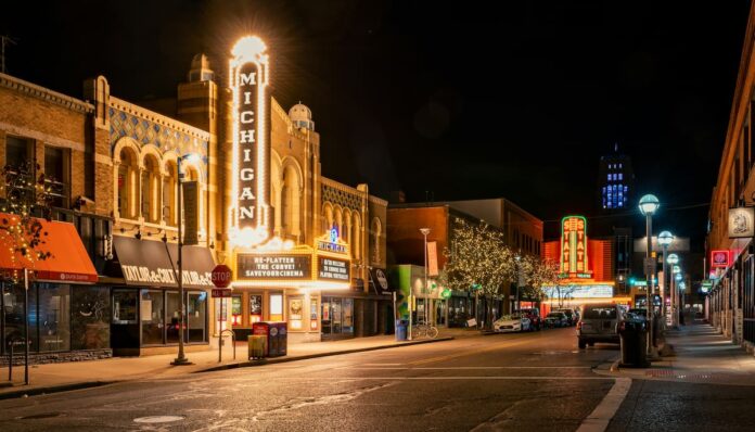 Michigan Issues 15 More C&D Orders, Continuing Relentless Battle Against Unlicensed Gambling Michigan Theater in Ann Arbor