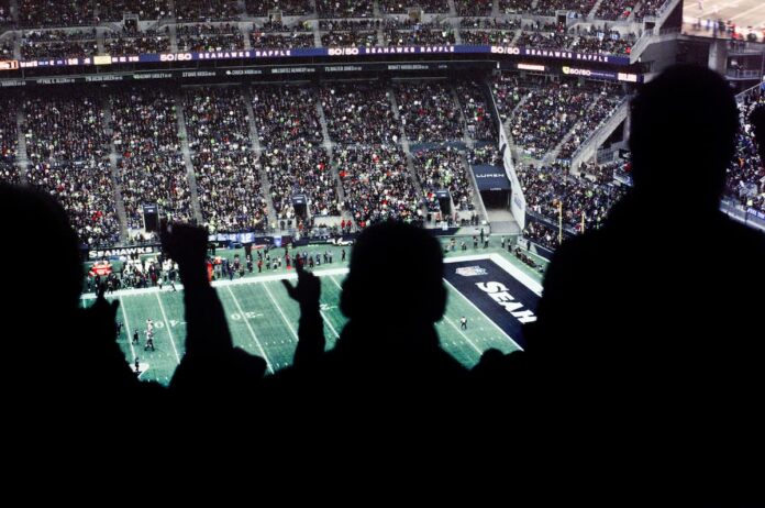 ESPN Bet Launches 'FanCenter' to Capitalize on New ESPN-NFL Partnership During Football Season NFL fans in stands