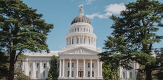 California State Capitol building in Sacramento