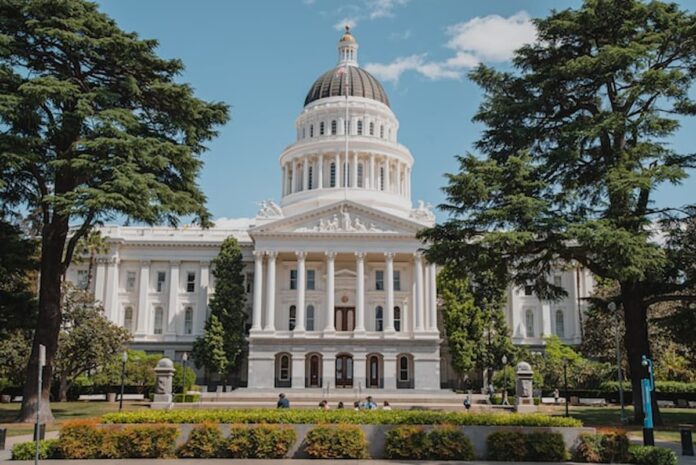 California State Capitol building in Sacramento