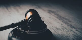 Wooden gavel symbolizing legal action and lawsuits