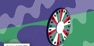 Crazy Time Guide: How to Play Evolution’s Hit Live Casino Game Illustration of a roulette wheel with colorful segments on a purple and green abstract background
