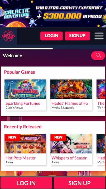 Online casino games at Slots of Vegas casino