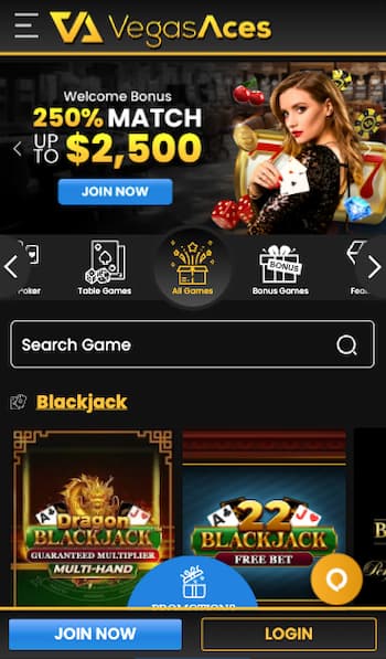Vegas Aces cash app casino
