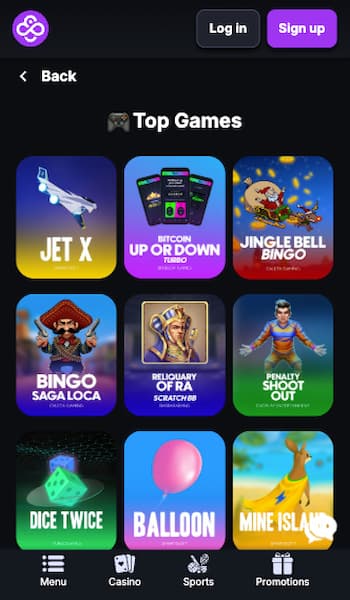 Top-rated games at CoinCasino in Canada