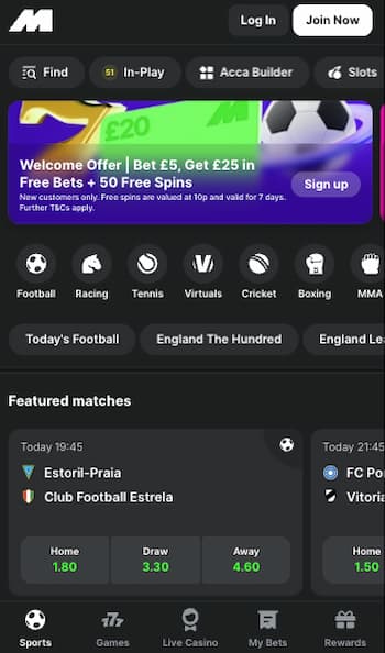 midnite betting app uk