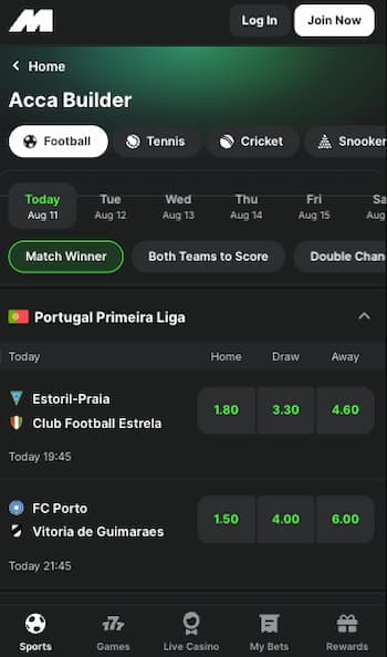 midnite sports betting site uk