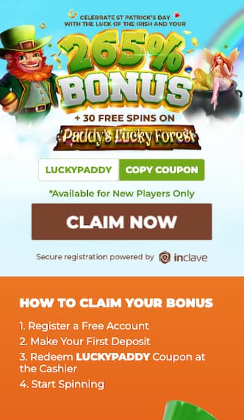 Palace of Chance exclusive welcome bonus