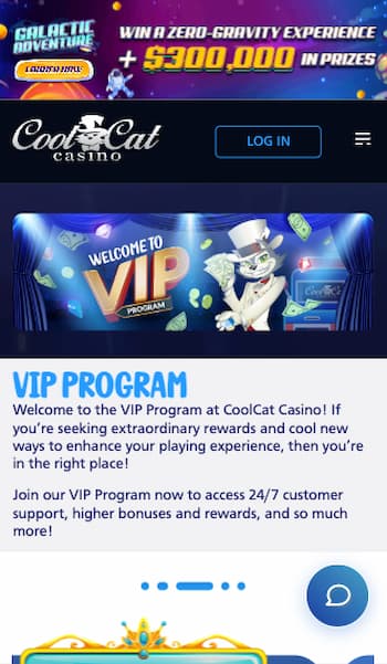 VIp rewards at Cool Cat Casino with Inclave