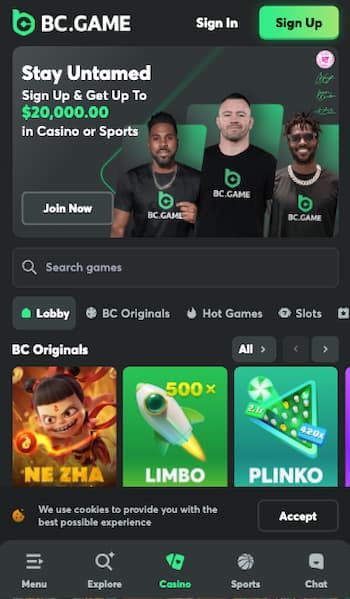 Bonus and exclusive crypto games