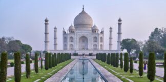 Taj Mahal in India