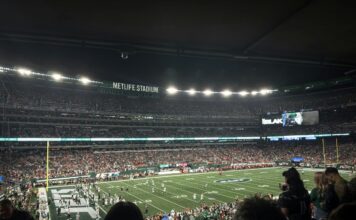 NFL game at MetLife Stadium