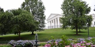 No Fairfax Casino Coalition Backs Creation of Virginia Gaming Commission Virginia State Capitol building in Richmond.