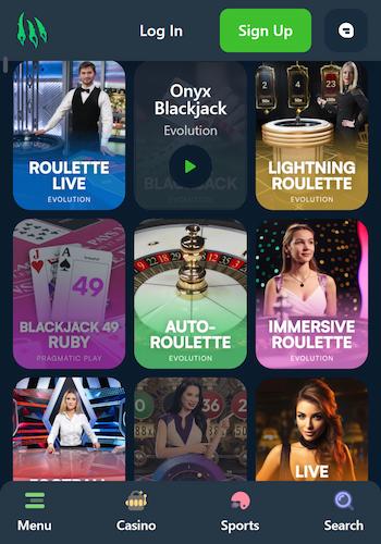 wild.io live roulette