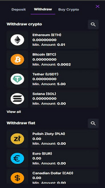 CoinCasino withdrawals