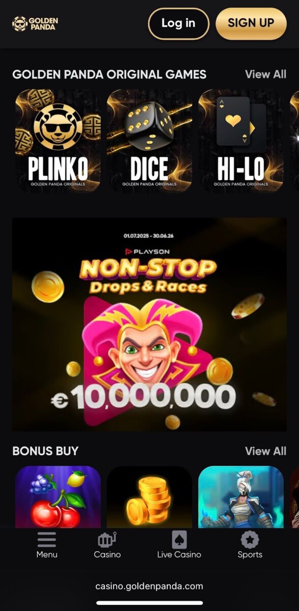 Golden Panda Japan Online Casinos