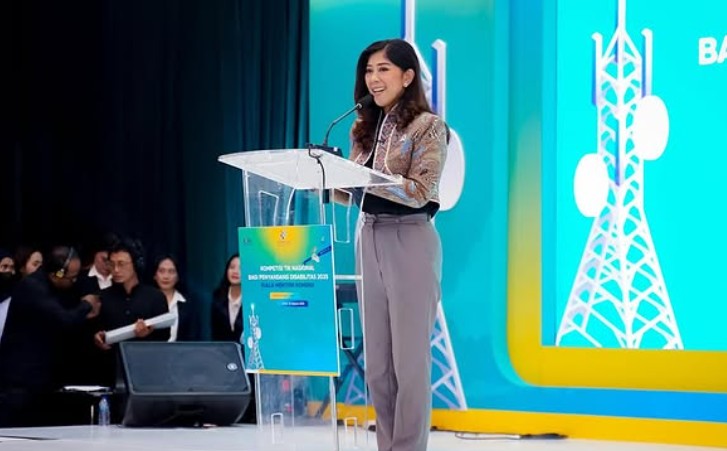 Meutya Hafid, the Indonesian Minister of Communication and Digital Affairs.
