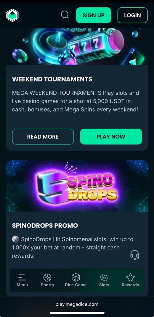 Mega Dice Japan Online Casinos