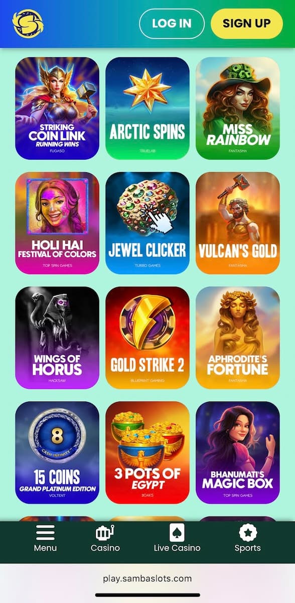 Samba Slots Japan Online Casino