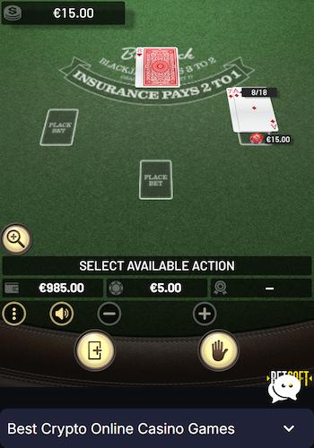 Single Deck Blackjack