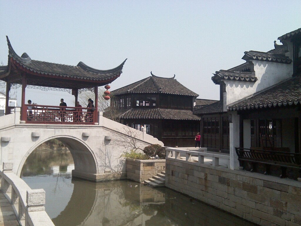 A tourist attraction in the Zhangjiagang District of Suzhou, Jiangsu Province, China.