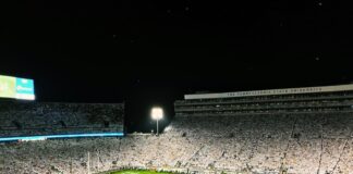 Whiteout at Penn State football game