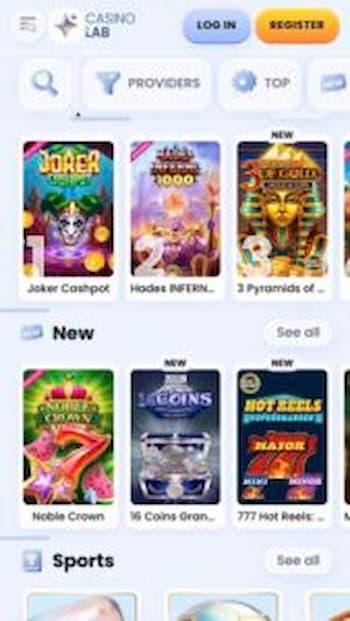 Casino Lab Lobby Bahrain Online Casinos