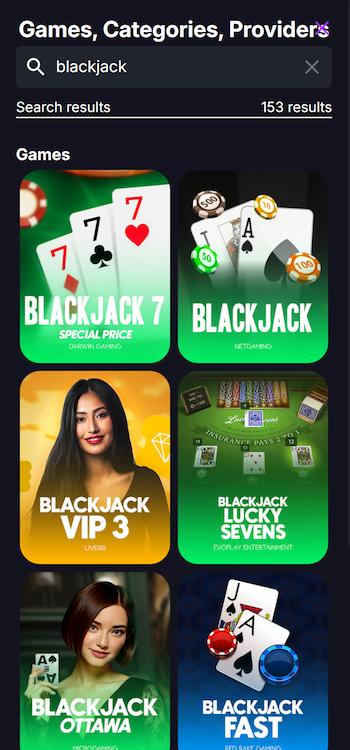 coincasino blackjack