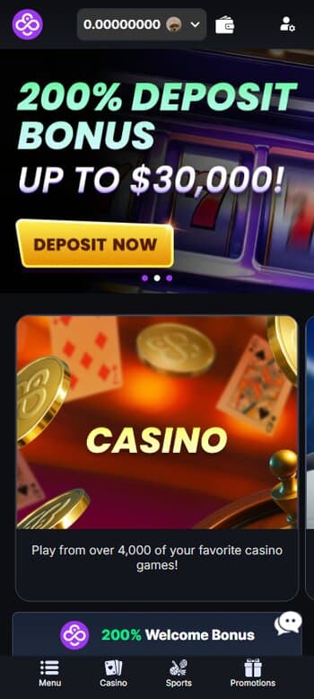 Coincasino welcome bonus