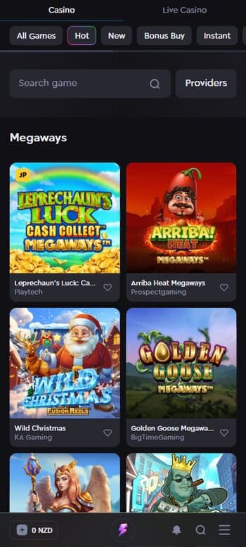 Rockwin casino games