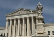 Supreme Court building exterior with columns