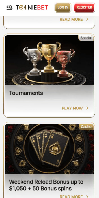 tooniebet canada tournaments