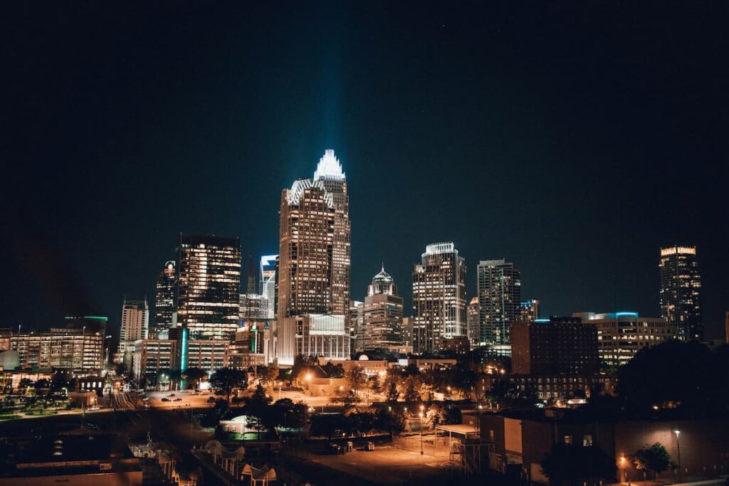 Charlotte, NC skyline